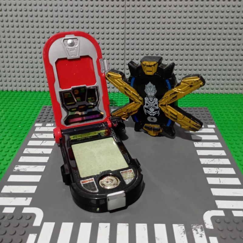 DX Ultraman X devizer dan Ultraman Max Pen Touch Dash Pad Machine Communication Original Bandai