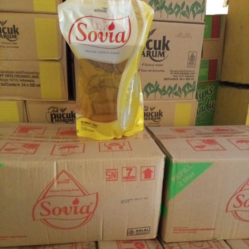 

Minyak Sovia kemasan 2 liter