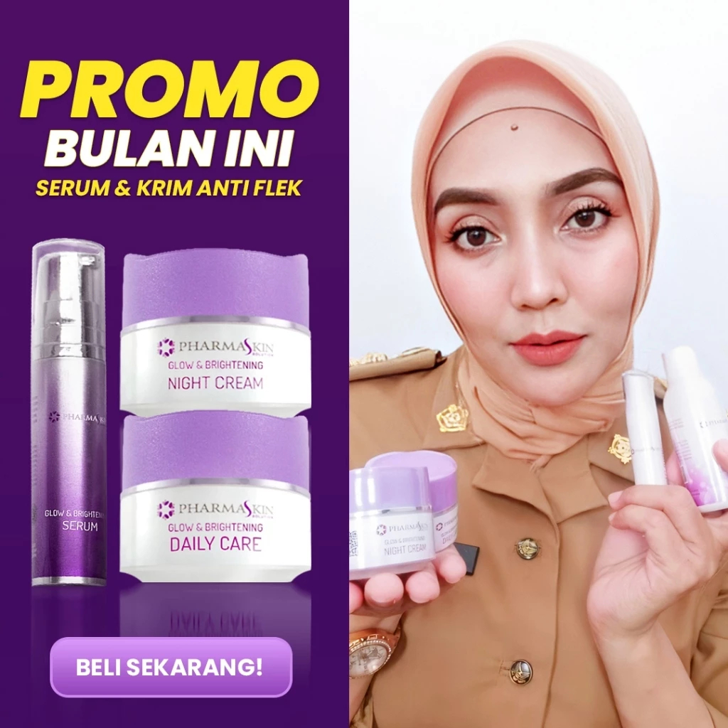 Paket Intensive Flek Daily By Pharmaskin Solution / Pharmaskin Whitening Flek | Pemutih Wajah