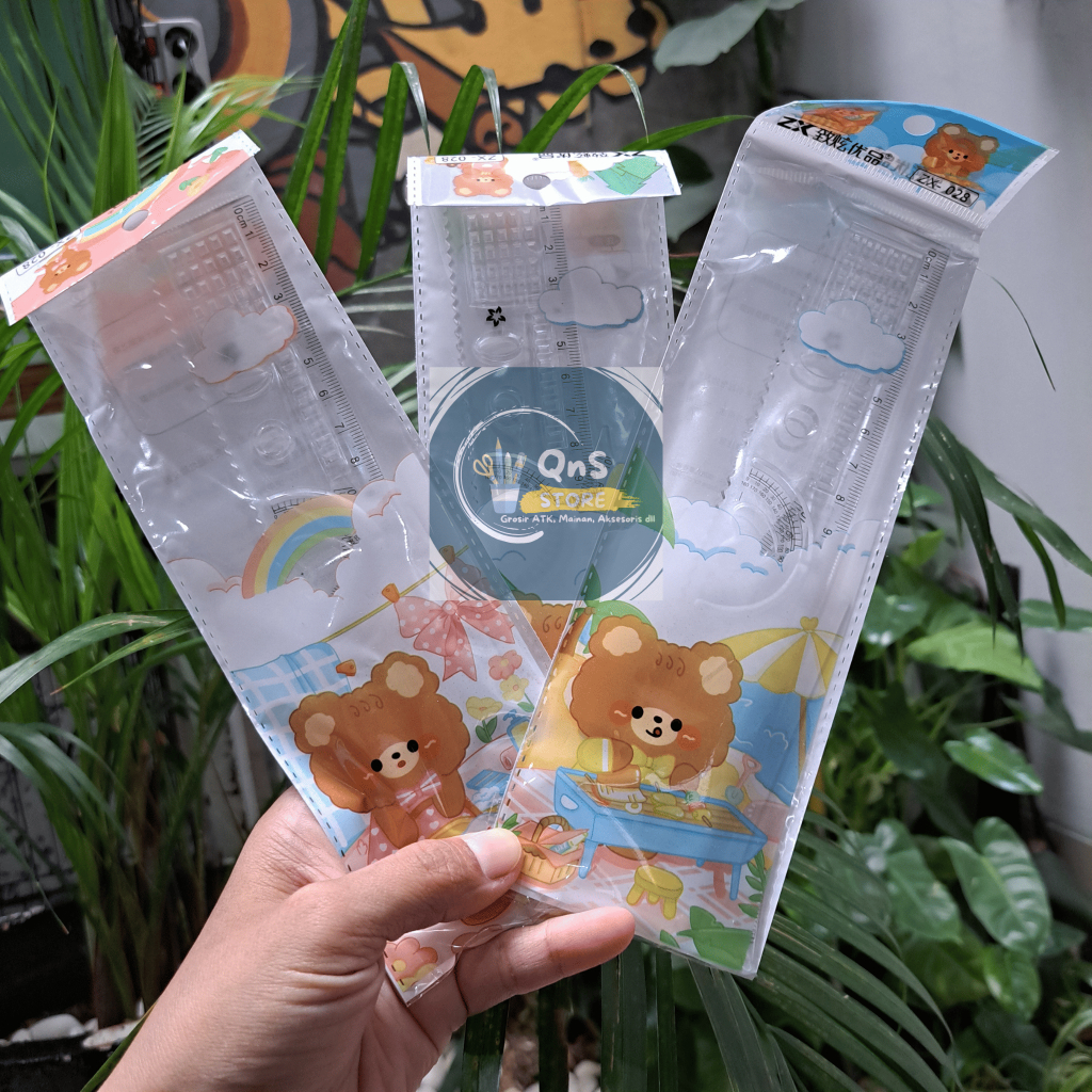 

Ruller Set / Penggaris Set / Penggaris 4in1 / Fancy Ruller