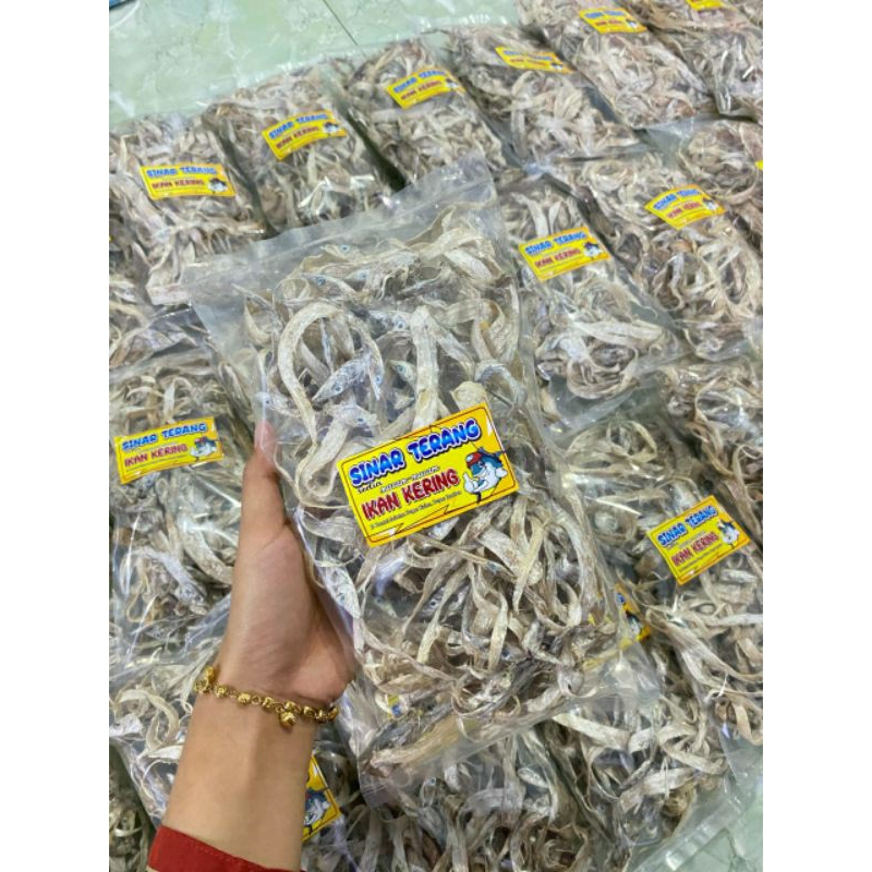 

ikan kering canteng anakan ikan layur