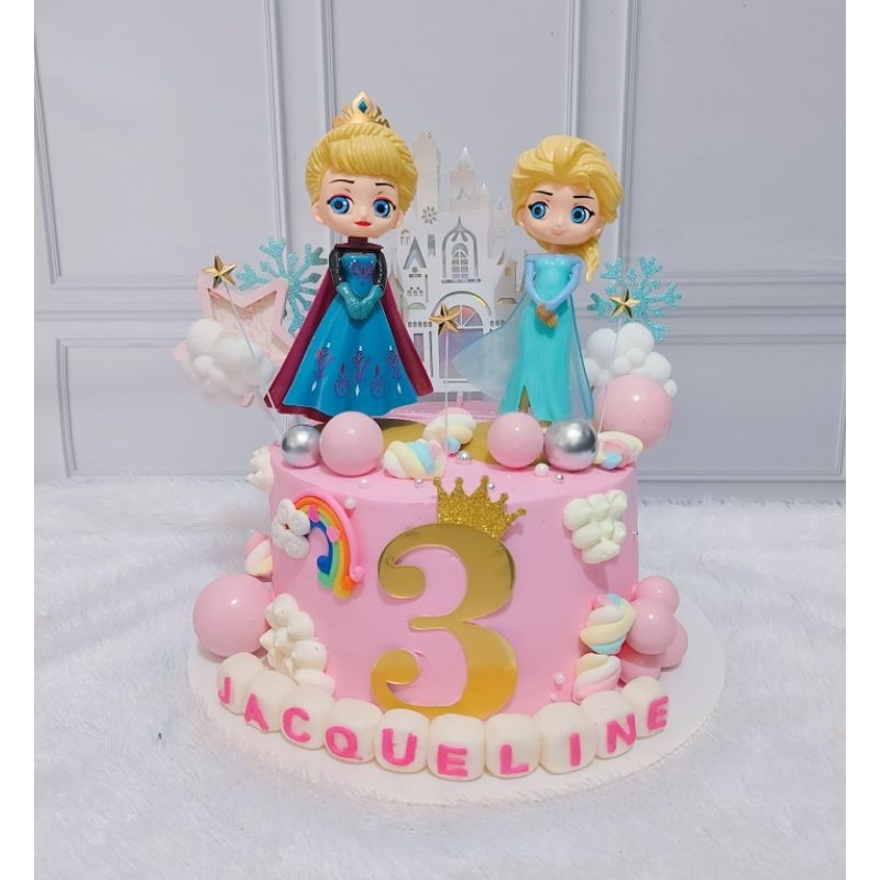 

kue ulang tahun frozen