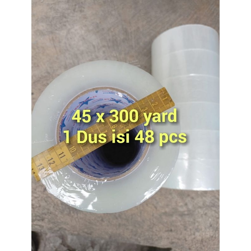 

1 Dus 48pcs lakban 45mm x 300 yard seven star