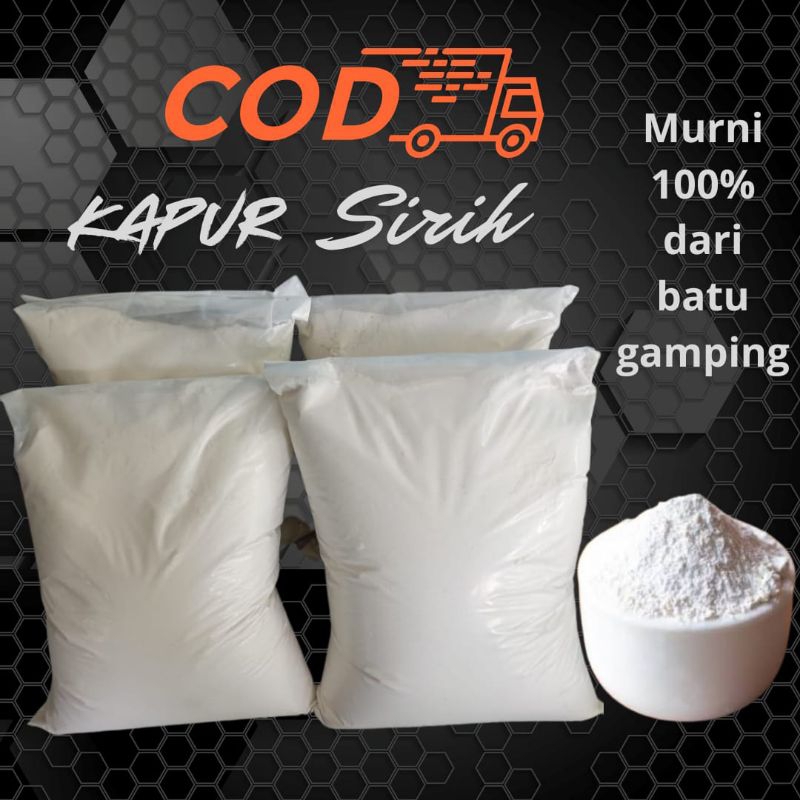 

Kapur sirih 1kg berkualitas