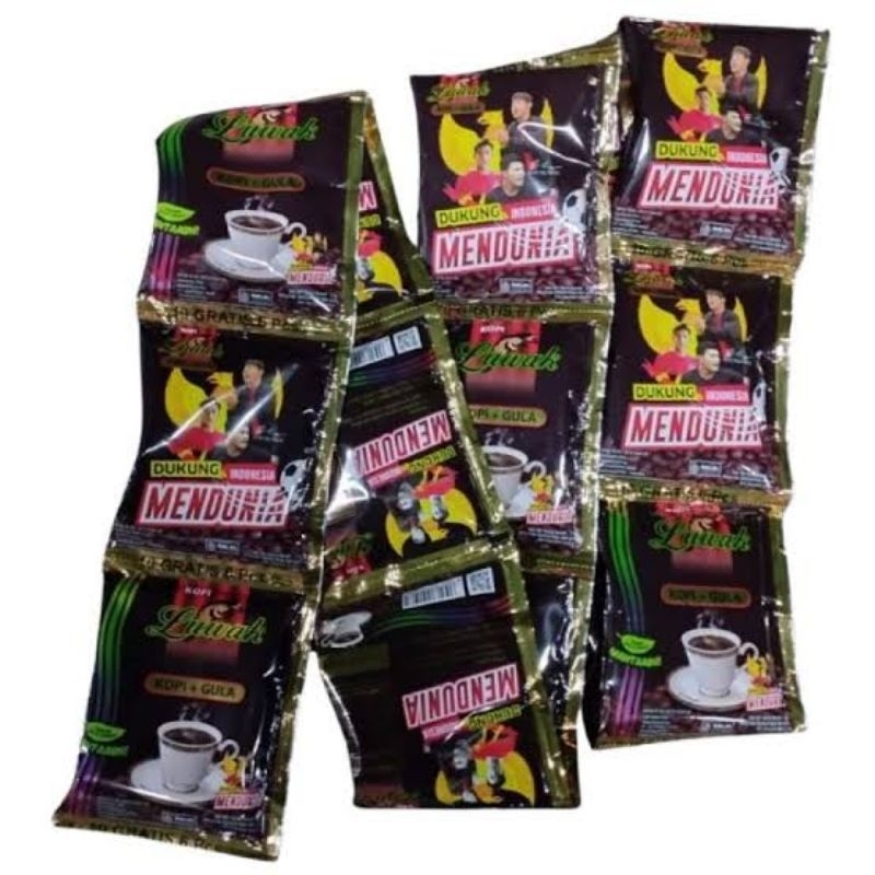 

KOPI LUWAK KOPI PLUS GULA RENCENG ISI 15SCH@23GR