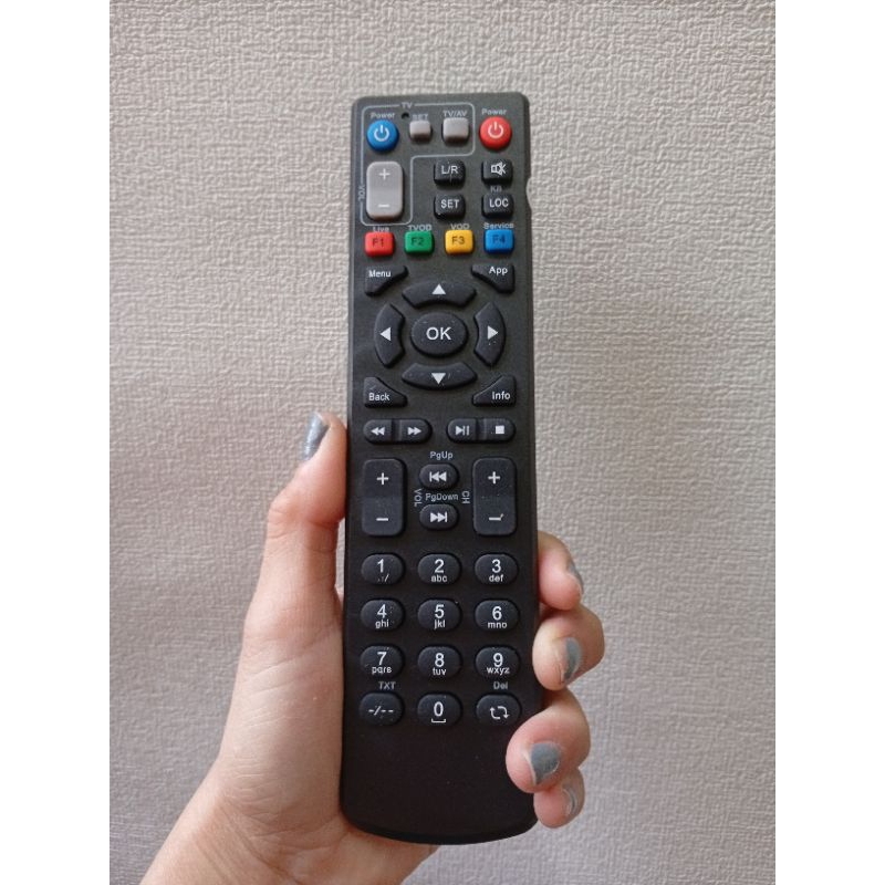 Remote Receiver STB Android MY REPUBLIC TV BOX ZTE ZXV10 B860H B760H Indi MNC PLAY Speedy TV ZTE