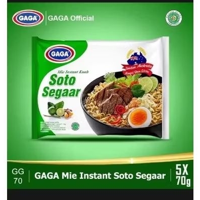 

Mie GAGA Rasa Soto Segaar 70gr x 5pcs