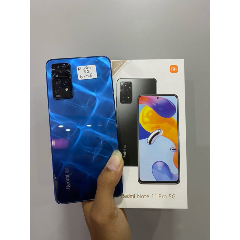 redmi note 11pro ram 8/128 5g second bekas