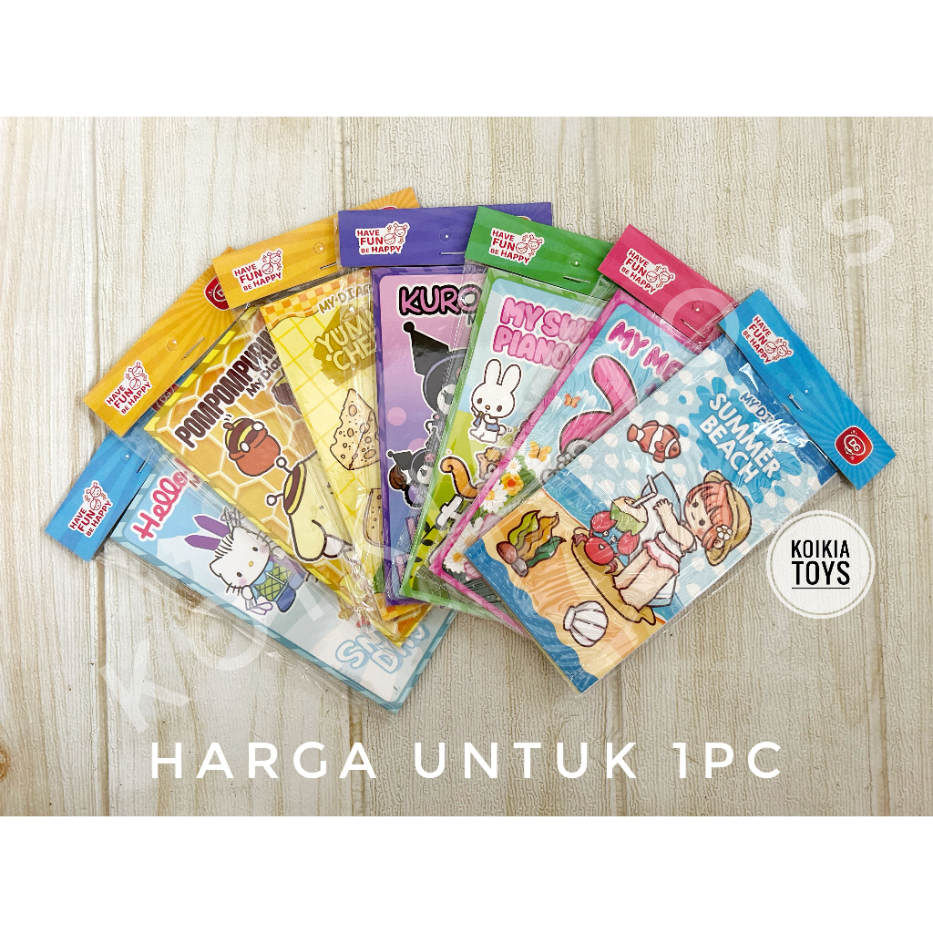 

Memo notes kecil dengan stiker nama gambar RANDOM