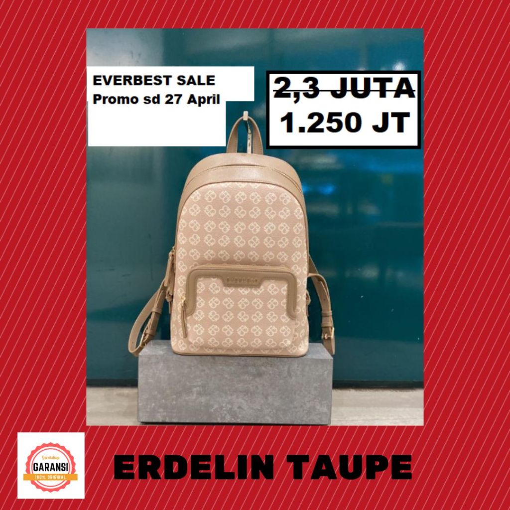 Tas ransel backpack seri ERDELIN Everbest 100% original store