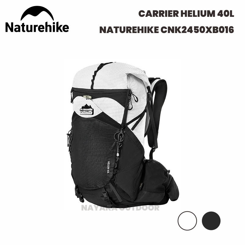 Carrier Naturehike CNK2450XB016 Helium 40L Tas Gunung Naturehike Backpack Kerir Outdoor Keril Hiking