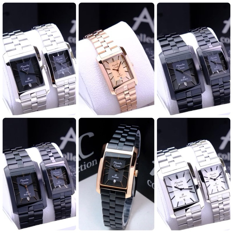 Jam Tangan Couple Alexandre Christie Ac 1019 ac1019