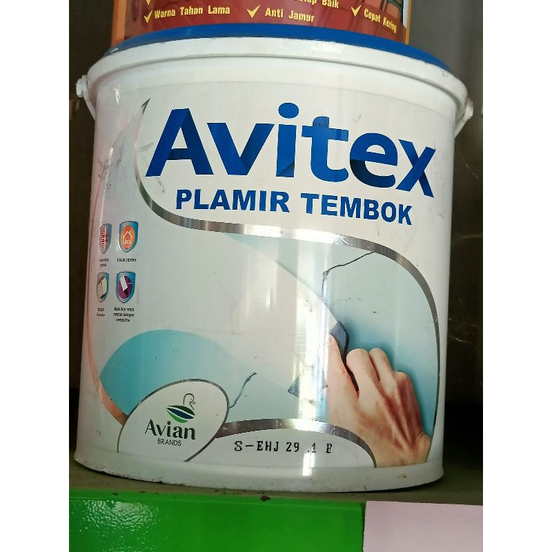 cat plamir / Avitex Plamir Tembok 5kg
