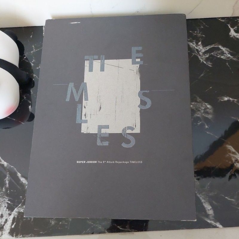 super junior album only timeless black