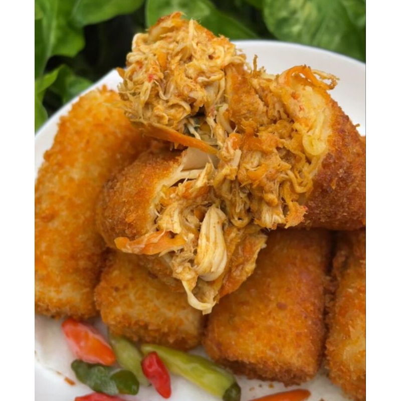 

risol ayam suwir isi 5 pcs (frozen)