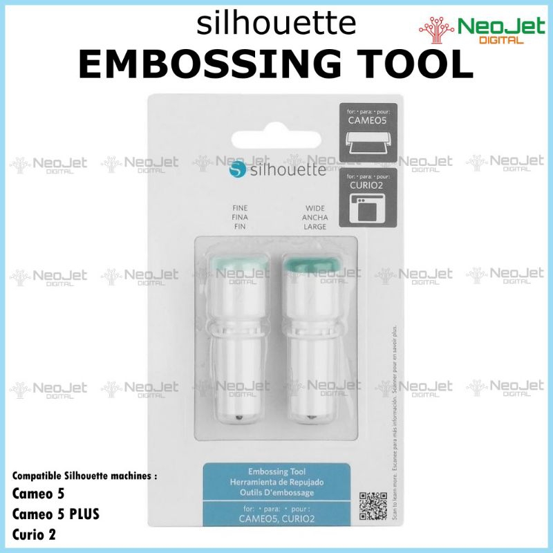 

Embossing Tool Set untuk Mesin Cutting Silhouette Cameo 5 Curio 2
