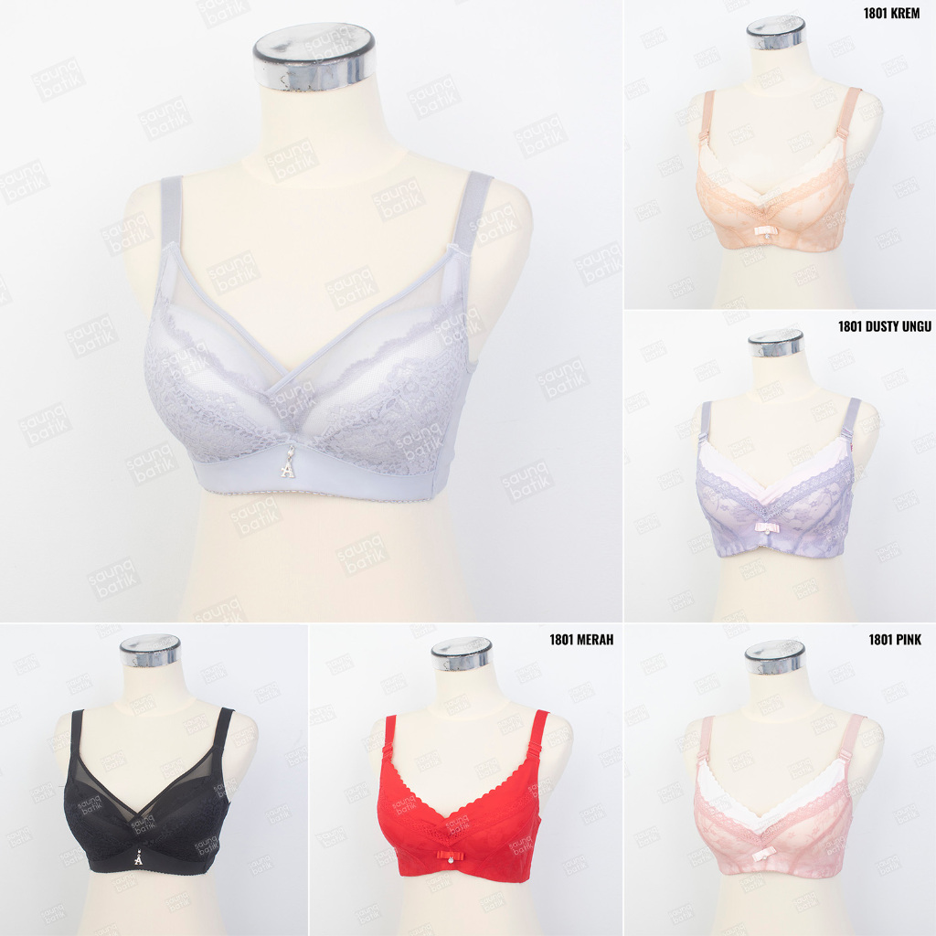 BH Cup Kecil BRA BH Kawat Lingerie Renda FASHION 2341