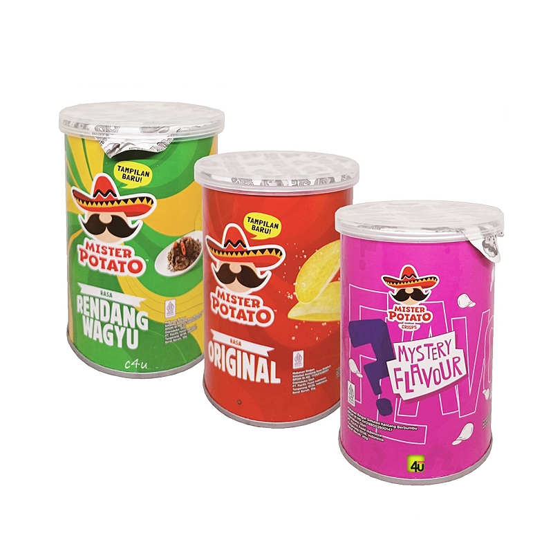 

Mister Potato - Potato Crisps - TABUNG KECIL