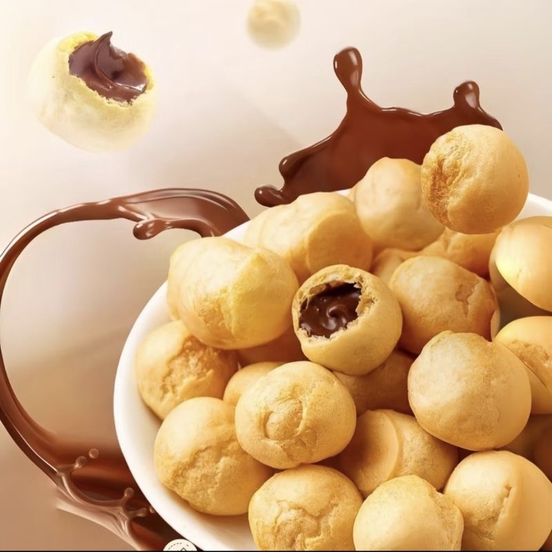 

Kus sus mini leleh kue sus kering coklat lumer 125gr kue sus kuker kue lebaran snack parsel halal termurah