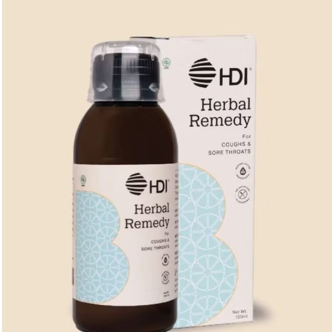 Herbal remedy HDI obat batuk exp 2027