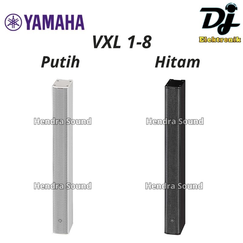 YAMAHA ● VXL 1-8 / VXL1-8 / 1B - 1W - Speaker Pasif Column Dinding