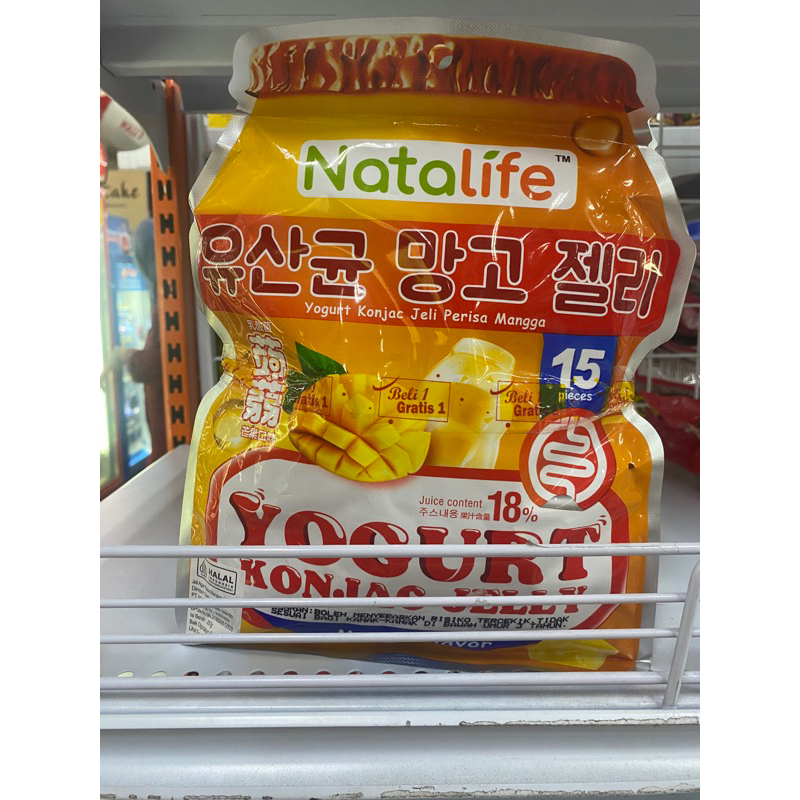 

natalife konjack jelly isi 15 pcs mangga
