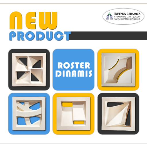 ROSTER LOSTER ANGIN ANGIN JENDELA KERAMIK MINIMALIS TRISENSA