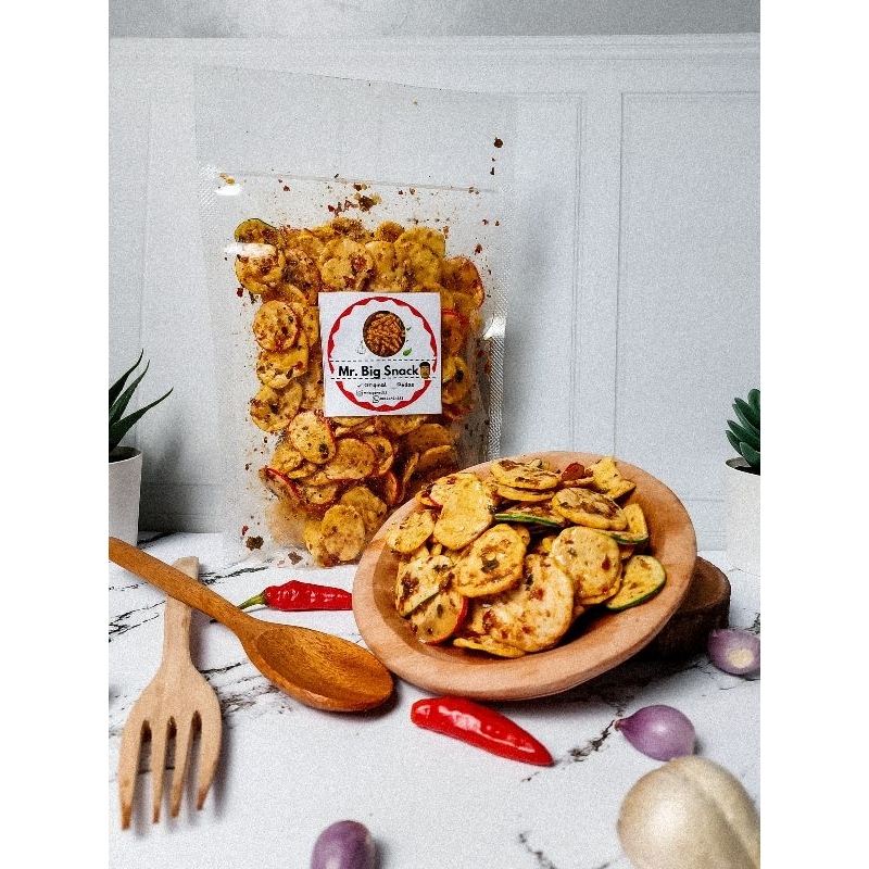 

(COD) Kerupuk Seblak 1Kg Daun Jeruk Pedas