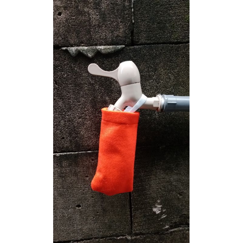 Saringan air sumur yang kuning dan bau