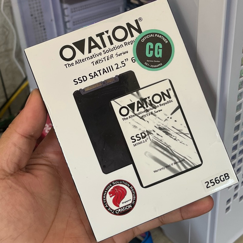 ssd 256gb sata ovation seken