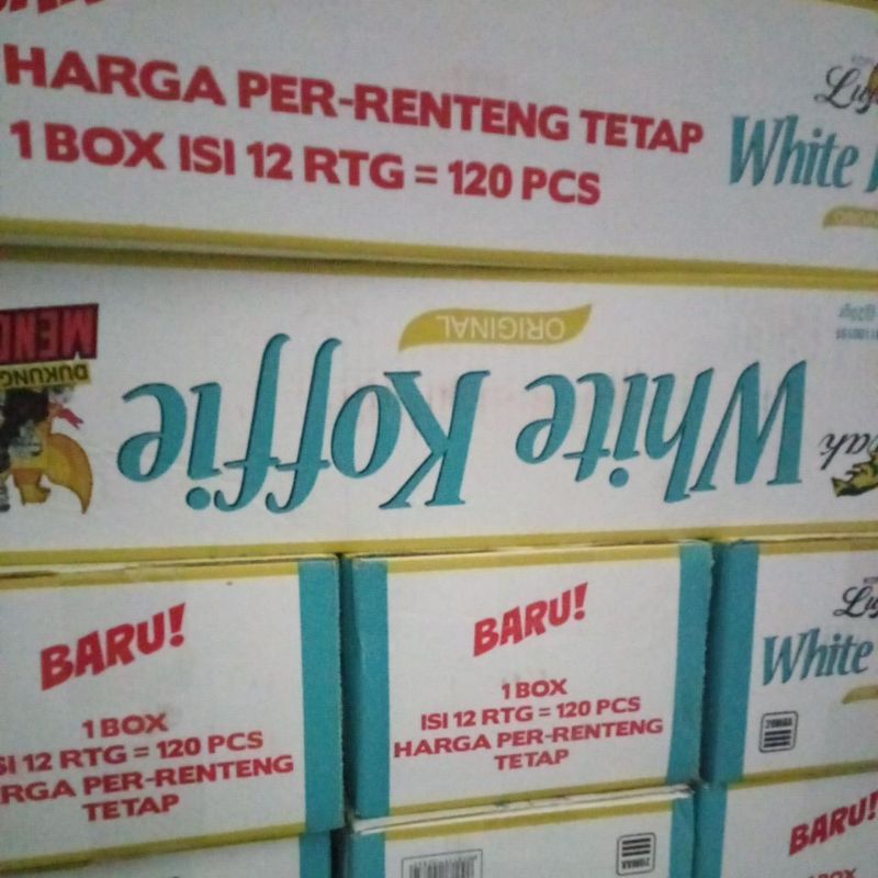 

Luwak White Coffe satu karton