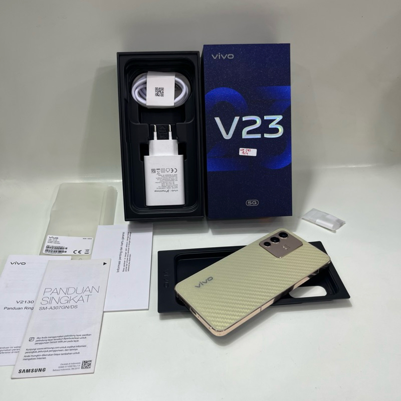 Vivo V23 5G 8/128gb Fullset Second Garansi Resmi