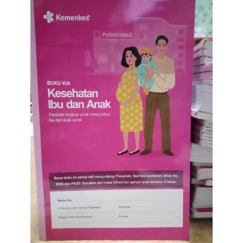 

50buku KIA terbaru 2024+stiker cover laminasi glossy/mengkilat