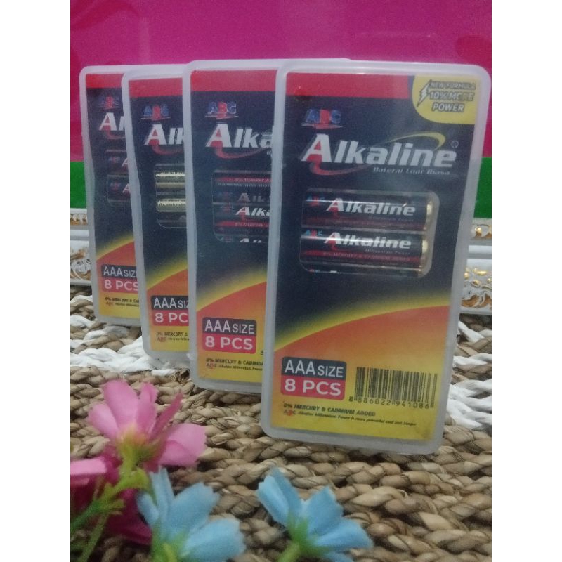 Alkaline/AAA size (isi 8) batu batre