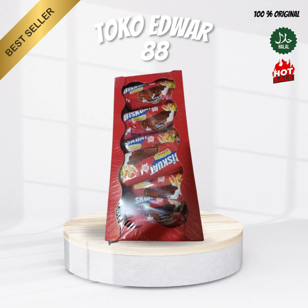 

BISKUAT BOLU COKLAT 1 BOX ISI 12 PCS 16GR