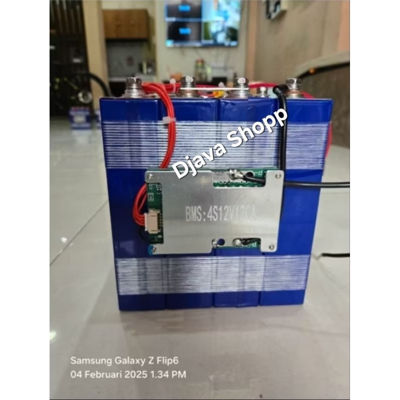 Baterai Lifepo4 12V 50 Ah Baru