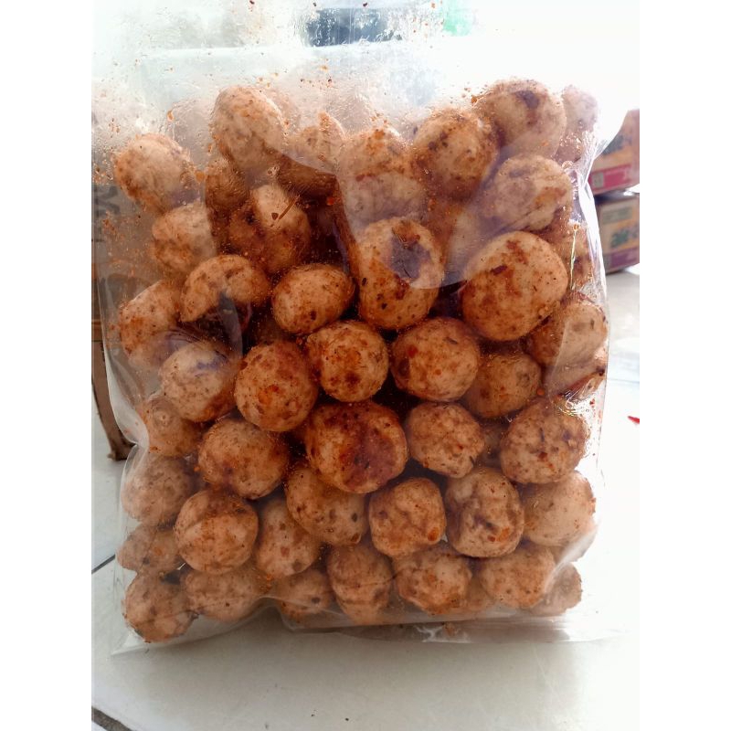 

krupuk bakso ikan tengiri 500 gram pedas exstra,krupuk pedas gurih,krupuk pedas cili oil