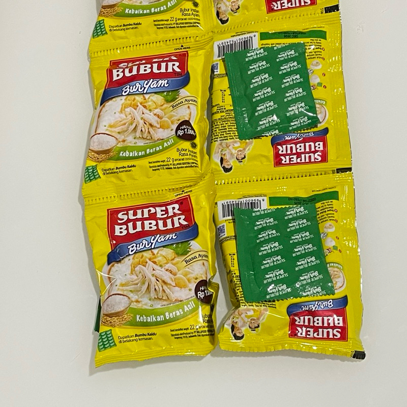 

super bubur buryam saset 22 gram
