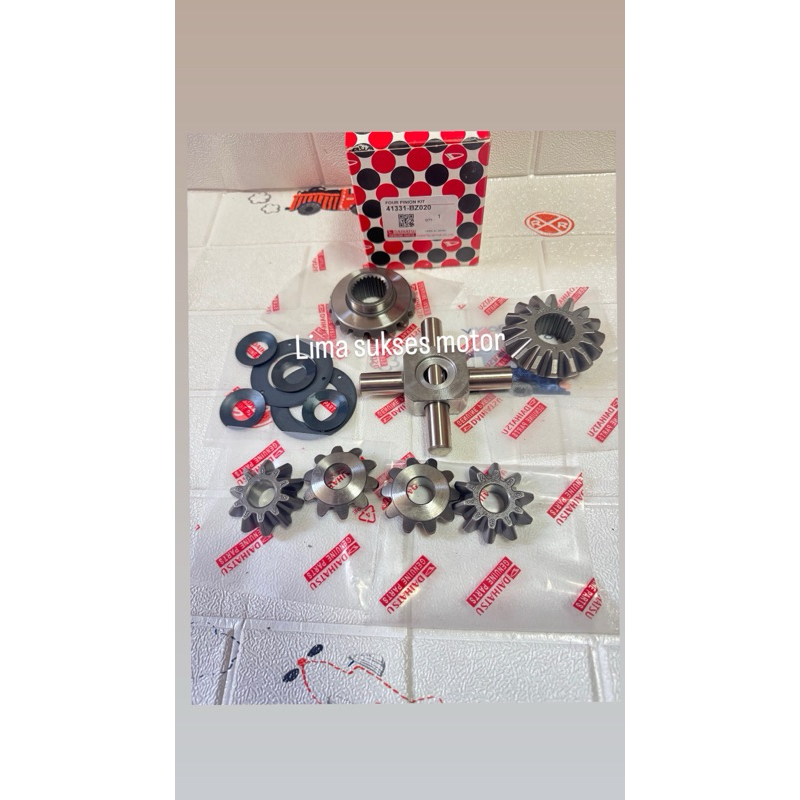 GIGI BOLU SET GRAN MAX 1.3 GRAN MAX 1.5 LUXIO RUSH TERIOS AVANZA 1.5 VELOZ FOUR PINION KIT GRAN MAX 