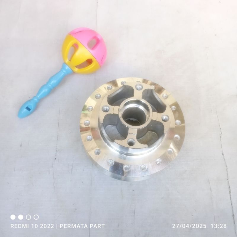 tromol belakang supra x 125 cakram supra x 125 dd double disk silver combiz ori original