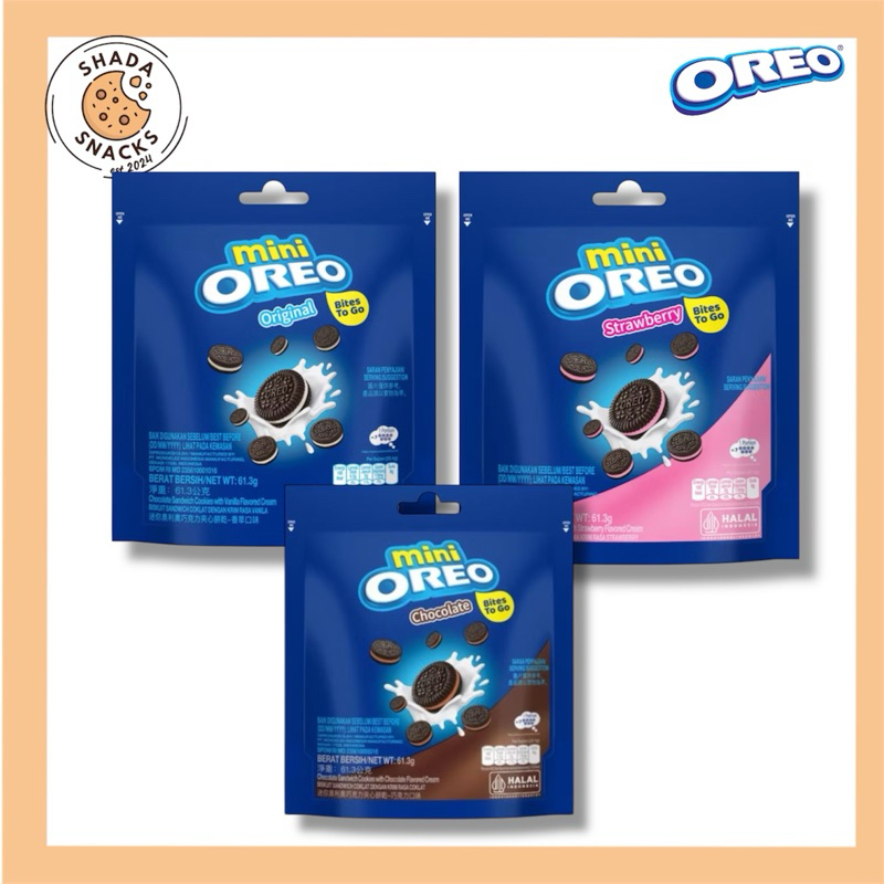 

Mini Oreo Bites To Go | Original Chocolate Strawberry | Jajan Murah | Ecer