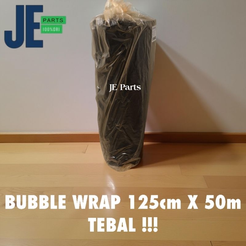 

Bubble Wrap Roll 125 x 50 m 2.3kg / Hitam Pekat Tebal instan surabaya only