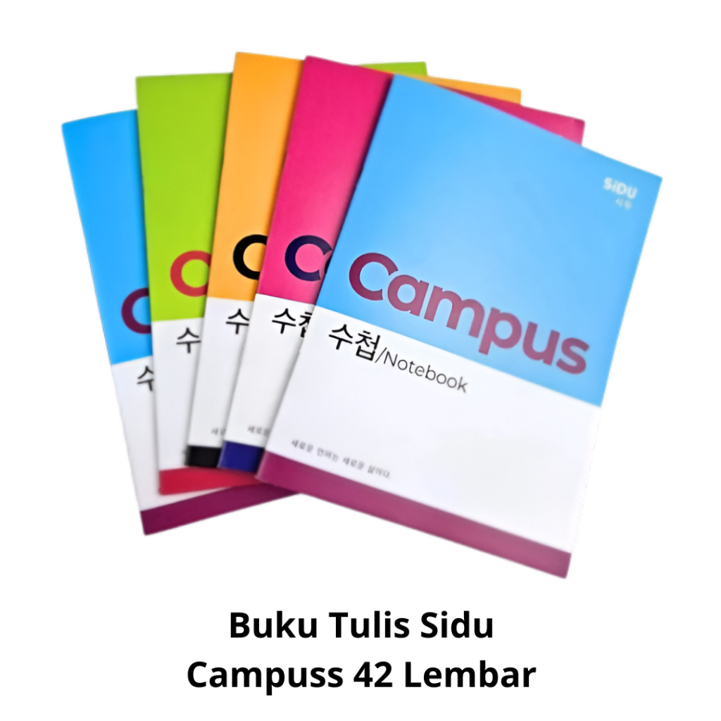 

Buku Tulis Sinar Dunia Boxy 42 Lembar Campus Korea (1Pcs Buku) - Buku Tulis SiDU Campus