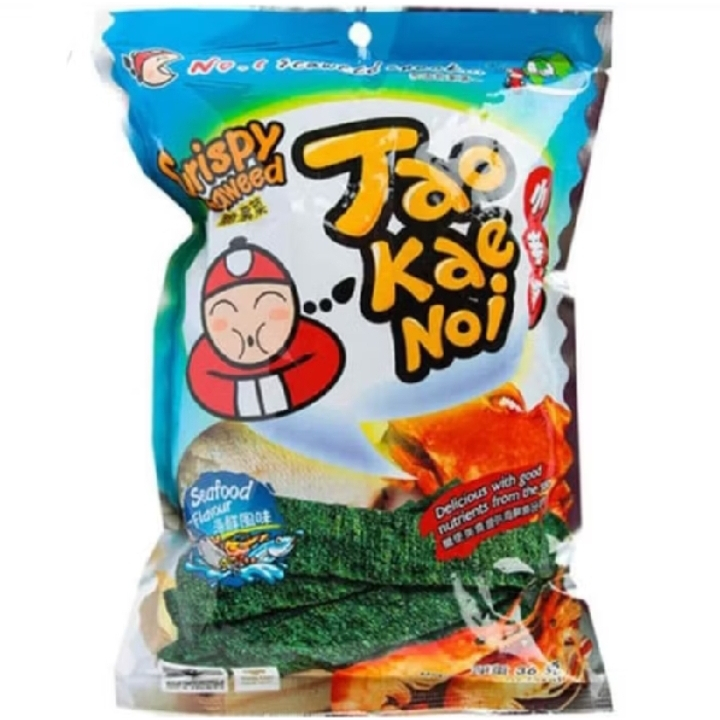 

Tao Kae Noi Crispy Seaweed Seafood Flavour 32gr.