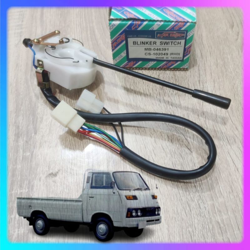 SAKLAR LAMPU DEPAN / SAKLAR SEN MITSUBISHI COLT T120 LAMA