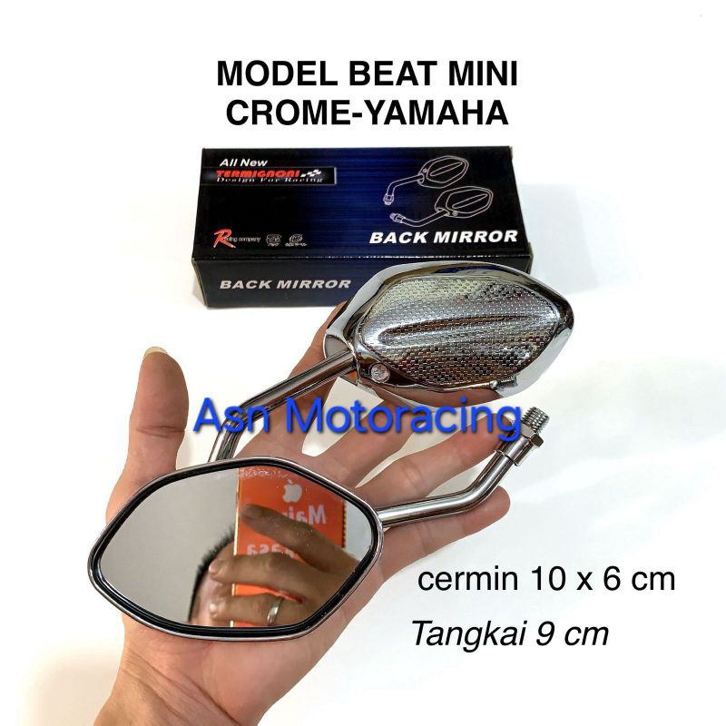 Spion Mini Chrome Yamaha mio sporty mio soul mio m3 jupiter vega vixion byson