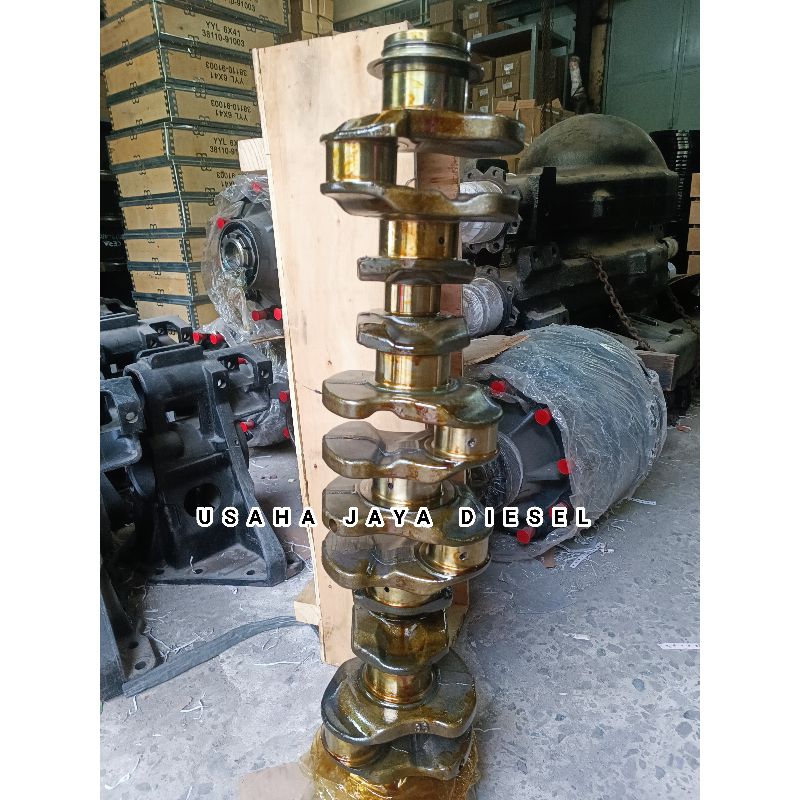 13411-E0100 Crankshaft Kruk As Hino Lohan Hino 500 FM260TI/JD Copotan Asli Std