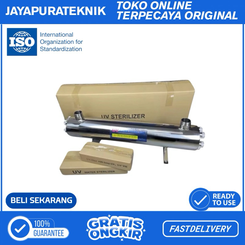 Lampu UV Ro 36 GPM 3 Lampu Sterilisasi UV Ro 36GPM