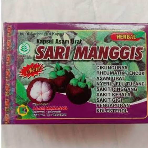

Sari manggis kapsul original