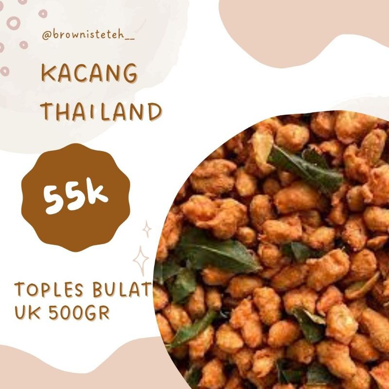 

KACANG THAILAND TOPLES BULAT 500G